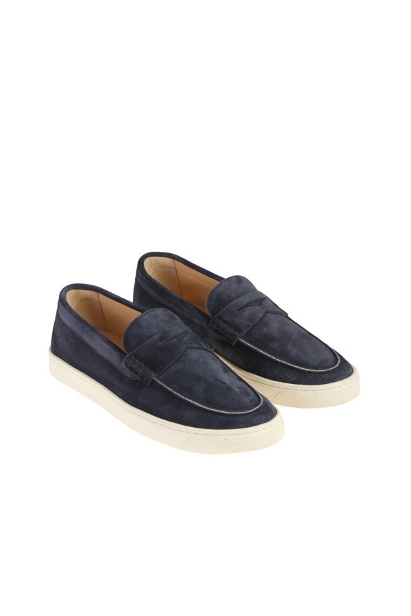 Blue BRUNELLO CUCINELLI Moccasin