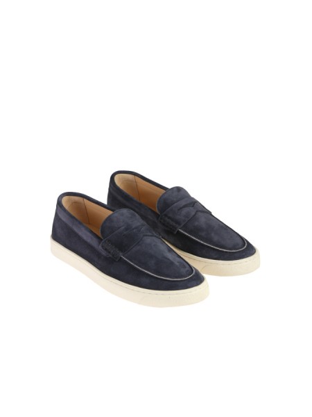 Blue BRUNELLO CUCINELLI Moccasin