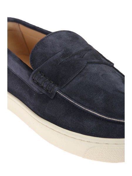 Blue BRUNELLO CUCINELLI Moccasin