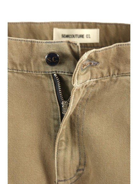 Hazelnut SEMICOUTURE Cargo Trousers