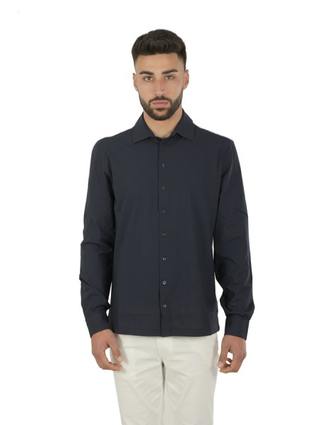 Navy Blue HERNO Shirt