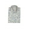 Brunello Cucinelli Paisley Shirt Pearl/Blue