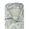 Brunello Cucinelli Paisley Shirt Pearl/Blue