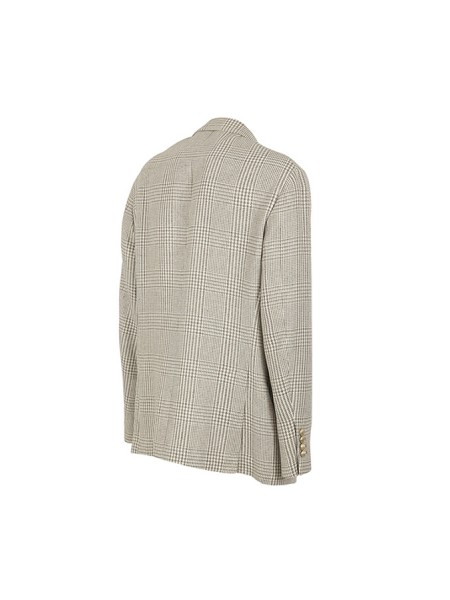 Prince of Wales one-and-a-half-breasted BRUNELLO CUCINELLI jacket