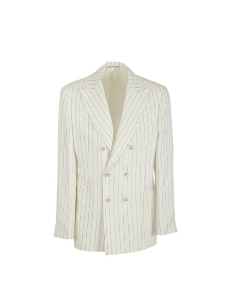 White Pinstripe BRUNELLO CUCINELLI Suit