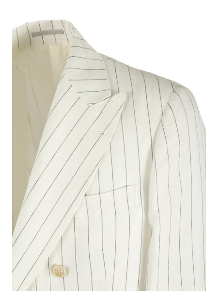 White Pinstripe BRUNELLO CUCINELLI Suit