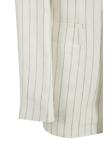 White Pinstripe BRUNELLO CUCINELLI Suit