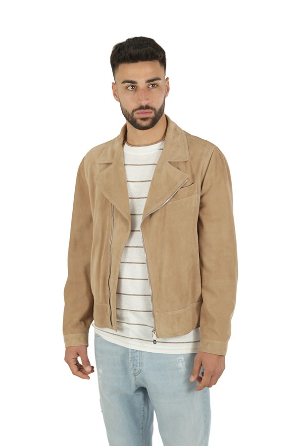 Brunello Cucinelli Tobacco Suede Jacket