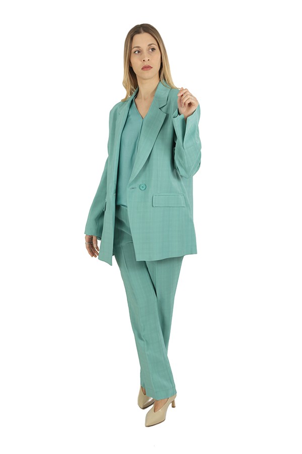 Tahlia SEMICOUTURE Jacket Aquamarine