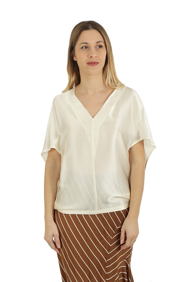 Gabrielle SEMICOUTURE Cream Kimono Blouse