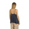 Top SEMICOUTURE Hanna Midnight Blue