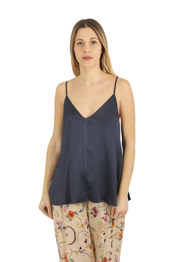 Top SEMICOUTURE Hanna Midnight Blue