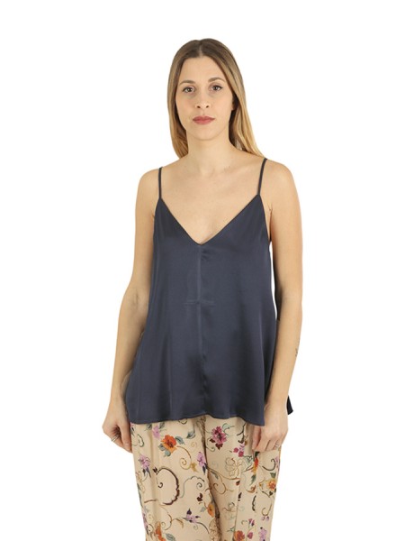 Top SEMICOUTURE Hanna Midnight Blue