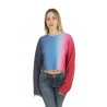 Merly Cropped Gradient SEMICOUTURE Sweater