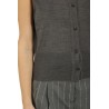 Gilet Semicouture Lucienne Antracite