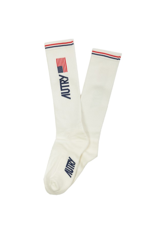 Socks AUTRY Icon Logo White