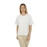 T-shirt Peserico in Jersey di Cotone Bianco