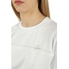 T-shirt Peserico in Jersey di Cotone Bianco