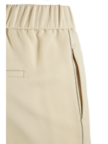 Trousers PESERICO Raffia