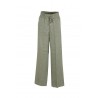 Peserico trousers in pure green linen