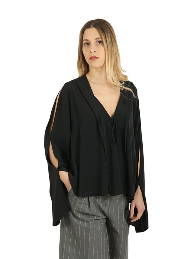 Yara ERIKA CAVALLINI Blouse Black