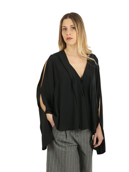 Yara ERIKA CAVALLINI Blouse Black