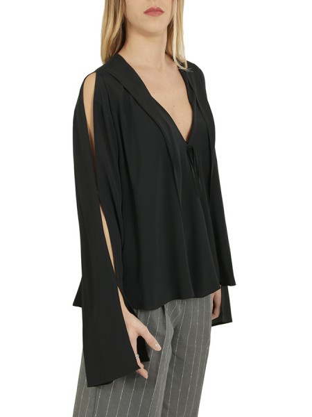 Yara ERIKA CAVALLINI Blouse Black