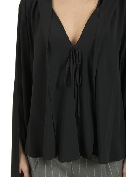 Yara ERIKA CAVALLINI Blouse Black