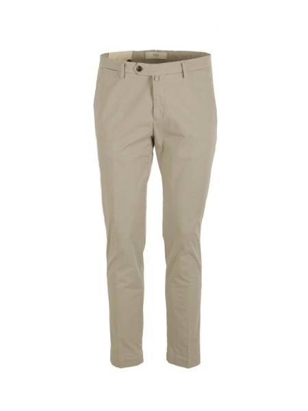 Briglia trousers in beige gabardine