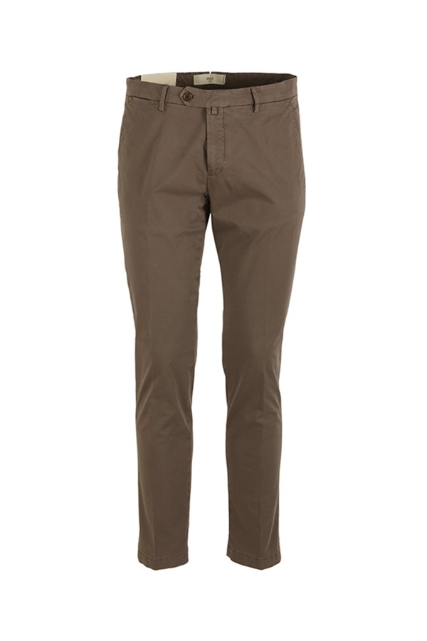 Briglia suede gabardine trousers