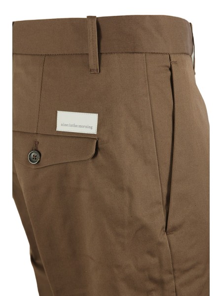 Nikos Relak Chino Coffee NINE IN THE MORNING Trousers