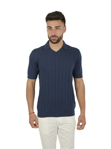 Tagliatore Jude Blue Polo Shirt