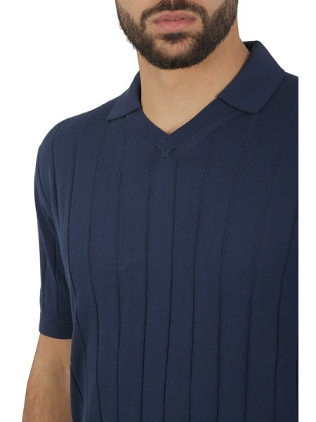 Tagliatore Jude Blue Polo Shirt