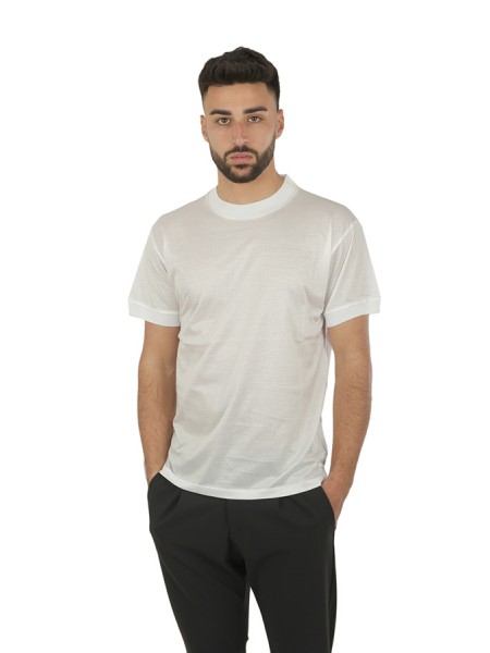 T-shirt TAGLIATORE Crew Neck White