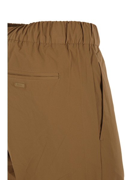 Herno Laminar trousers in Camello nylon