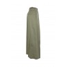 Peserico trousers in light cotton satin Verde Laguna