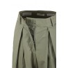 Peserico trousers in light cotton satin Verde Laguna