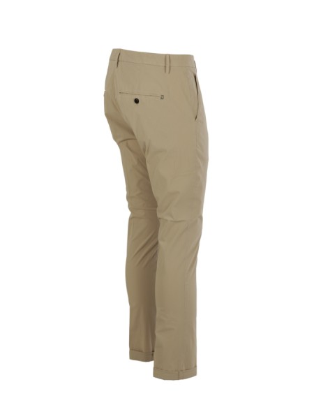 Gaubert Silm DONDUP trousers in beige gabardine