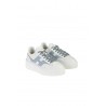 Sneakers Hogan H-Stripes Bianco/Celeste