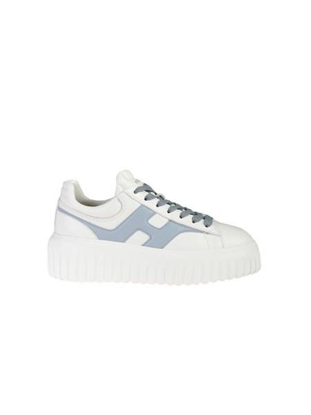 Hogan H-Stripes Sneakers White/Light Blue