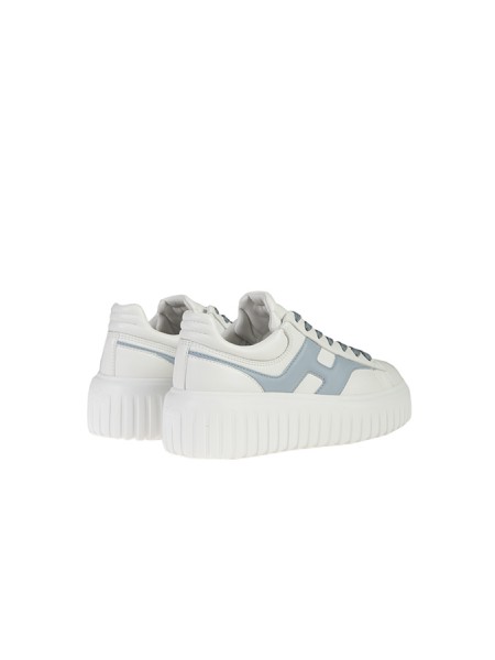 Hogan H-Stripes Sneakers White/Light Blue