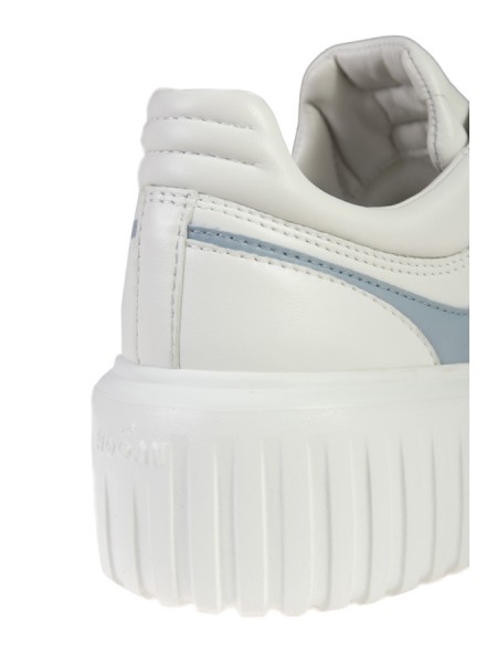 Hogan H-Stripes Sneakers White/Light Blue