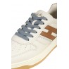 Sneakers Hogan H630 Avorio/Marrone