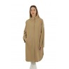 Sand HERNO turtleneck coat