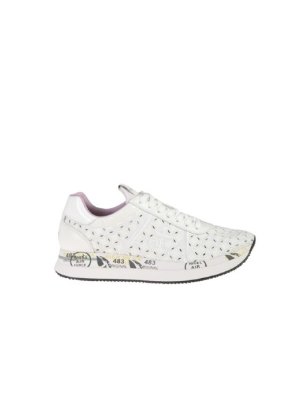 Premiata Conny Sneakers White/Lilac