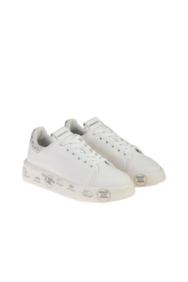 Premiata Belle Sneakers with White Stones