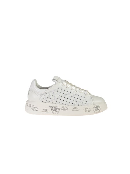 Premiata Belle White Sneakers