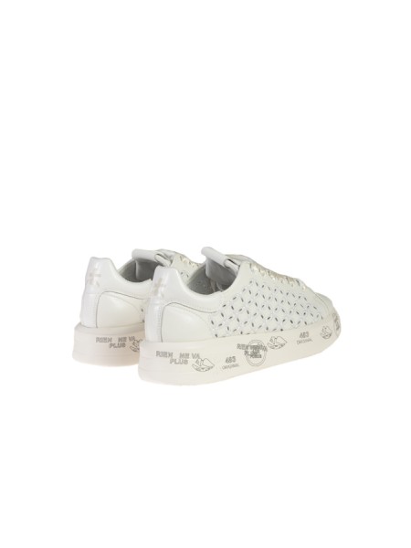 Premiata Belle White Sneakers