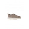 Taupe Suede Slip-on SANTONI Sneakers