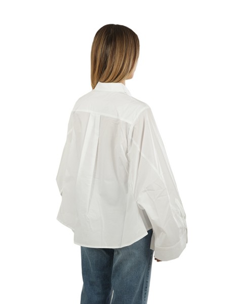 White ROBERTO COLLINA Wide Sleeve Shirt